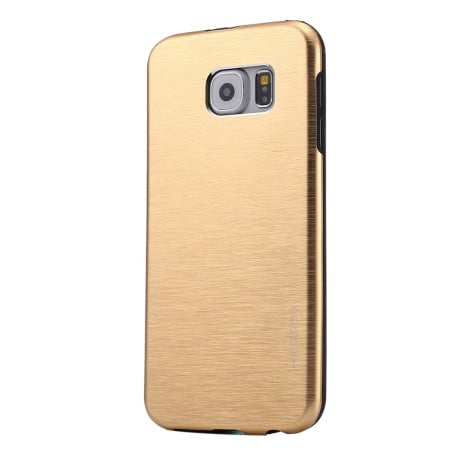 Металевий Чохол Motomo Brushed Texture Metal Gold для Samsung Galaxy Note 5