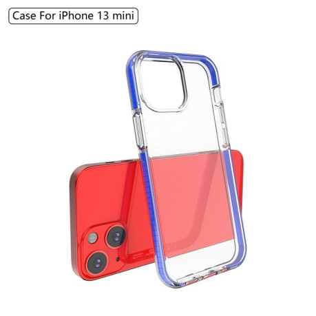Ударозащитный чехол Double-color для iPhone 13 mini - пурпурно-красный
