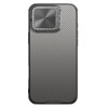 Противоударный чехол NILLKIN CamShield Prop Translucent на iPhone 16 Pro - черный