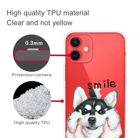 Чохол Painted Pattern для iPhone 14/13 - Pinch Face Dog