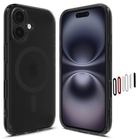 Оригінальний чохол Spigen Ultra Hybrid MagSafe для iPhone 16 - Black