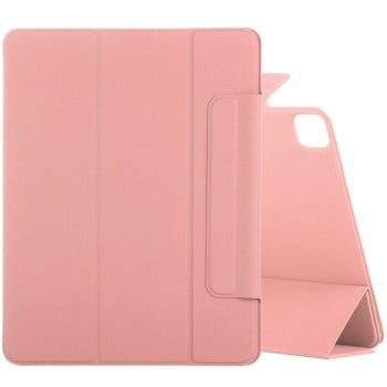 Магнитный чехол-книжка Fixed Buckle Magnetic для iPad Air 13(2024)/Pro 12.9 (2020)/(2021)/2018 - розовый
