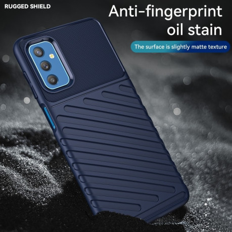 Противоударный чехол Thunderbolt на Samsung Galaxy M52 5G - синий