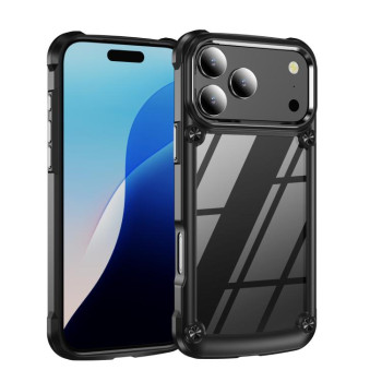 Противоударный чехол Lens Protection на iPhone 17 Pro - черный