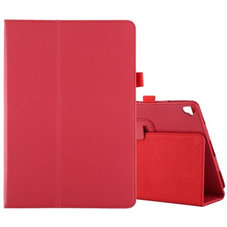 Чехол-книжка Litchi Texture для iPad 10.5 / iPad 10.2 2021/2020/2019 - красный