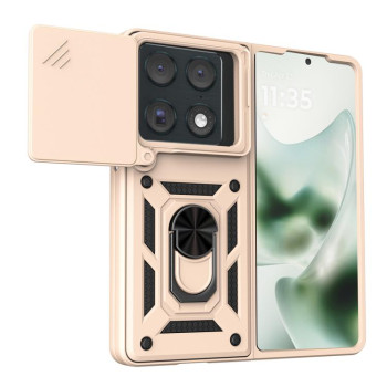 Протиударний чохол Sliding Camshield на Motorola Razr Fold 5G — золотий