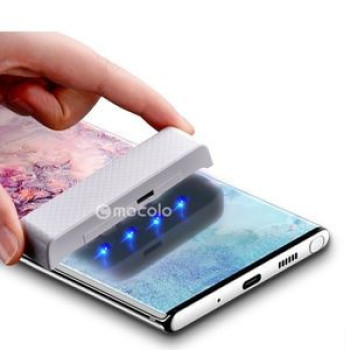 Защитное 3D стекло с поддержкой отпечатка с УФ лампой Mocolo 9H 3D Full Screen UV для Samsung Galaxy Note 10+Plus