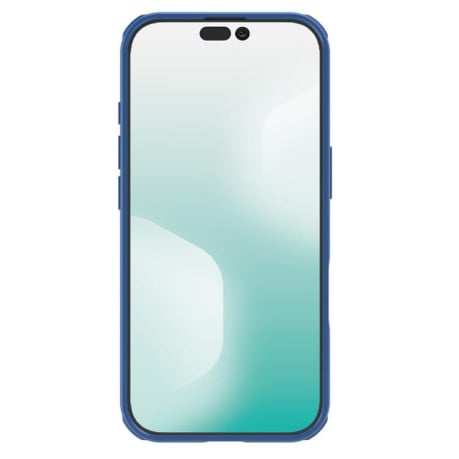 Чехол NILLKIN CamShield Pro со шторкой на камеры на iPhone 17 - синий