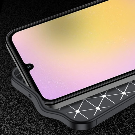 Ударозахисний чохол HMC Carbon Fiber Texture  для Samsung Galaxy A26 5G - чорний