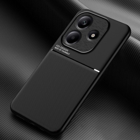 Протиударний чохол Tilt Strip Grain на Xiaomi Redmi Note 14 5G - чорний