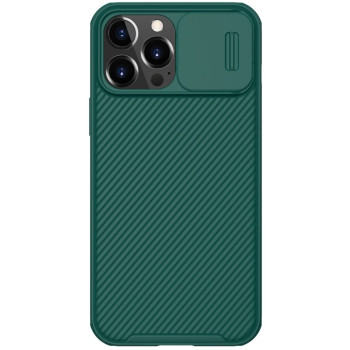 Противоударный чехол NILLKIN Black для iPhone 13 Pro Max - зеленый