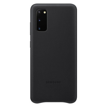 Оригинальный чехол Samsung Leather Cover для Samsung Galaxy S20 black (EF-VG980LBEGRU)