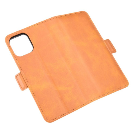 Чохол-книжка Dual-side Magnetic Buckle для iPhone 12/12 Pro - помаранчевий