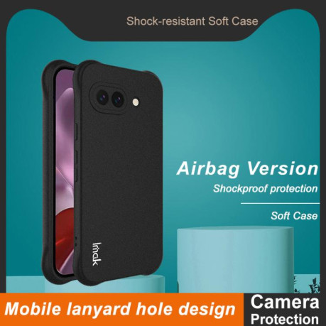 Чохол imak Shockproof Airbag для Google Pixel 9a - чорний