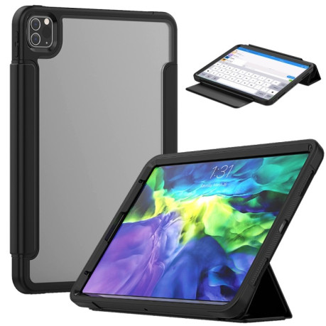 Чехол-книжка Smart Acrylic + TPU для iPad Air 4 2020//Pro 11 2020/2018 - черный