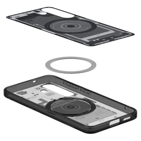Оригинальный чехол Spigen Ultra Hybrid  Zero One Mag Case для Samsung Galaxy S25  - Black