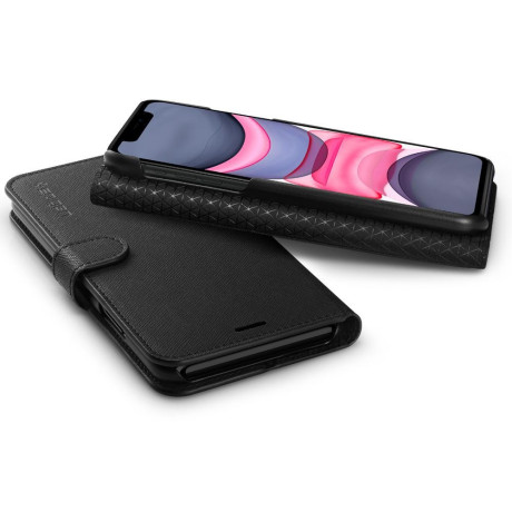 Оригінальний чохол Spigen Wallet S для IPhone 11 Black