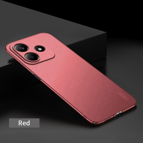 Ультратонкий чохол MOFI Fandun Series для Xiaomi Redmi Note 14 - червоний