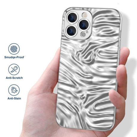 Протиударний чохол Wave Electroplating для iPhone 14 Pro Max - блакитний