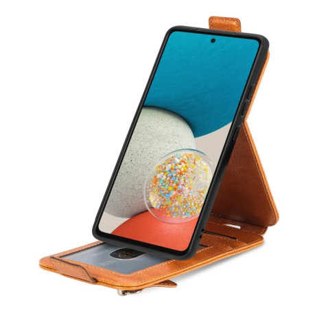 Фліп-чохол Zipper Wallet для Samsung Galaxy A53 5G - коричневий