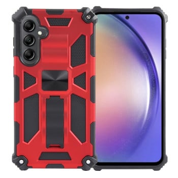 Противоударный чехол Magnetic Armor для Samsung Galaxy A55 5G - красный
