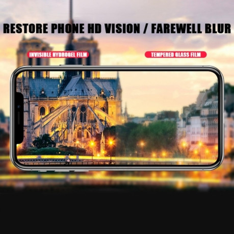 Защитная антишпионская пленка 0.1mm 2.5D Full Cover Anti-spy для iPhone 12 Pro Max