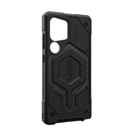 Оригинальный чехол UAG Monarch Pro Carbon Fiber для Samsung Galaxy S25 Ultra 5G - Black