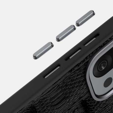 Чехол ABEEL 6D Micro Relief MagSafe Magnetic на OnePlus 13T - Black