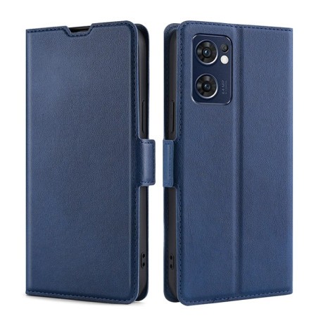 Чохол-книжка Voltage Side Buckle для Reno7 5G Global/ Find X5 Lite/OnePlus Nord CE2 5G Global - синій
