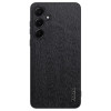 Чохол Tree Bark Leather Shockproof для Samsung Galaxy A55 - чорний