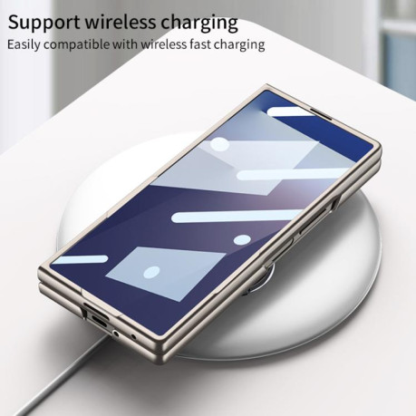 Противоударный чехол GKK Integrated Ultra-thin Side Wristband для Samsung Galaxy Fold 7 5G - серый