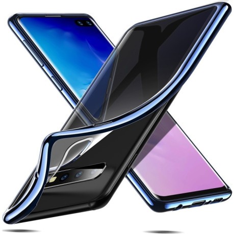 Силиконовый чехол ESR Twinkler Series на Samsung Galaxy S10+ Plus- синий