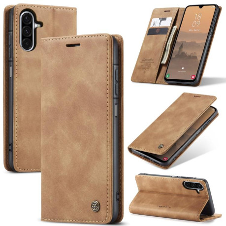 Чохол-книжка CaseMe-013 Multifunctional  для Samsung Galaxy A26 5G - коричневий