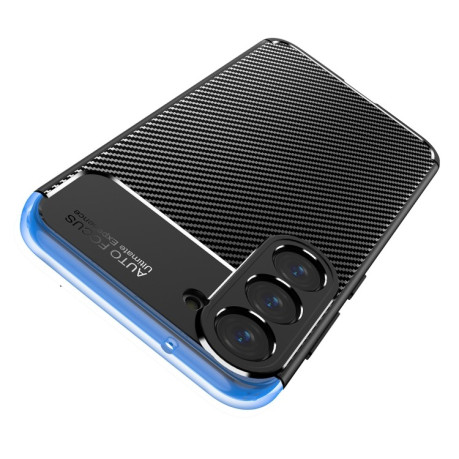 Ударозахисний чохол HMC Carbon Fiber Texture на Samsung Galaxy S23 5G - чорний