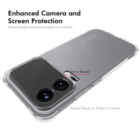 Силиконовый прозрачный чехол ENKAY Clear на Xiaomi 17 Pro Global