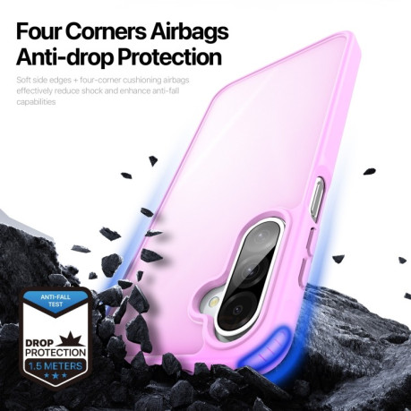 Чохол DUX DUCIS Yind Series TPU Hybrid PC  для Samsung Galaxy A26 5G - рожевий