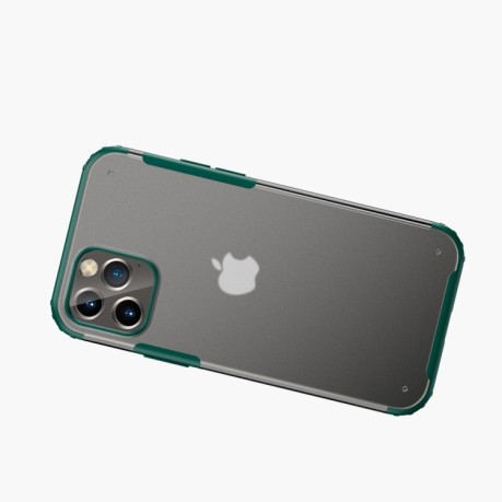 Ударозащитный чехол Four-corner на iPhone 12/12 Pro - зеленый