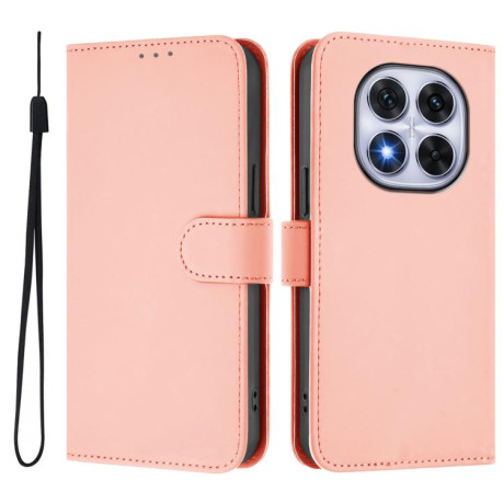 Чохол-книжка Skin Feel S-type для Xiaomi Redmi Note 14 Pro 5G/Poco X7 - рожевий