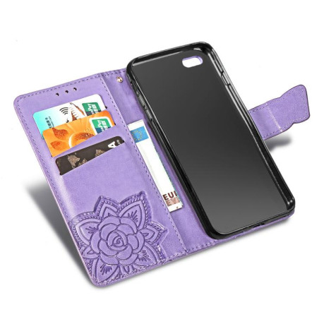 Чохол-книжка Butterfly Love Flower Embossed для iPhone 16e - Lavender