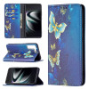 Чохол-книжка Colored Drawing Series Samsung Galaxy S22 Plus 5G - Gold Butterfly