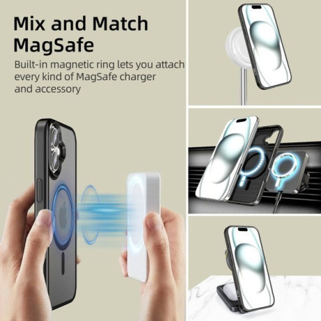 Чохол Tech-Protect MagMat MagSafe для iPhone  16 Plus - Black