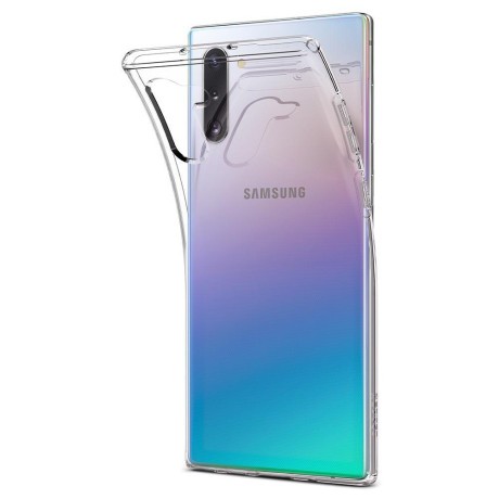 Оригинальный чехол Spigen Liquid Crystal для Galaxy Note 10 Crystal Clear
