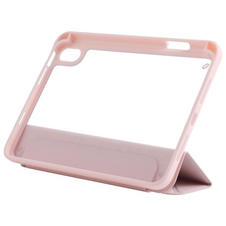 Чохол-книжка Deformation Acrylic для iPad mini 6 - рожевий
