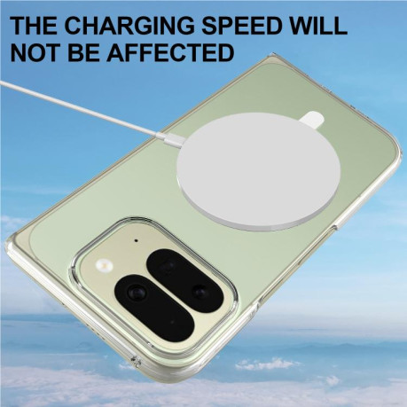 Противоударный чехол Scratchproof PC Transparent MagSafe на Google Pixel 10 Pro Fold