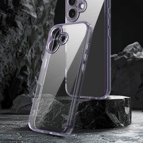 Чехол PC Hybrid TPU Airbag Shockproof для iPhone 17 - фиолетовый