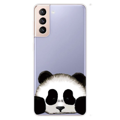 Чехол Painted Pattern для Samsung Galaxy S22 5G - Panda