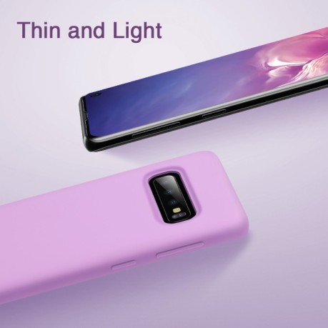 Силиконовый чехол ESR Yippee Series Soft Liquid на Samsung Galaxy S10- фиолетовый