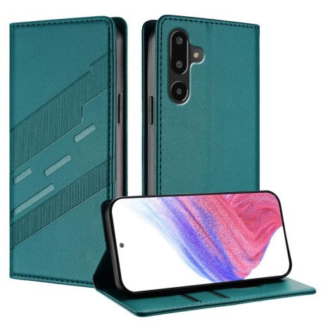 Чохол-книжка Embossed Multi-functional Wallet Retro Leather на Samsung Galaxy F16 5G / M16 5G - зелений