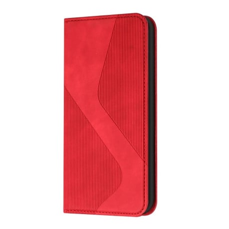 Чохол-книжка Skin Feel S-type для Samsung Galaxy S21 FE - червоний
