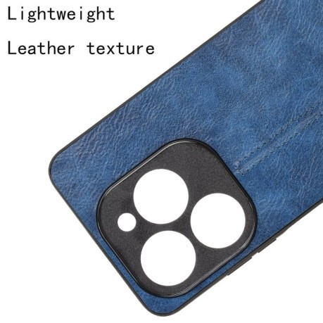 Ударозащитный чехол Sewing Cow Pattern для Infinix Smart 8 Plus / Smart 8 Pro - синий